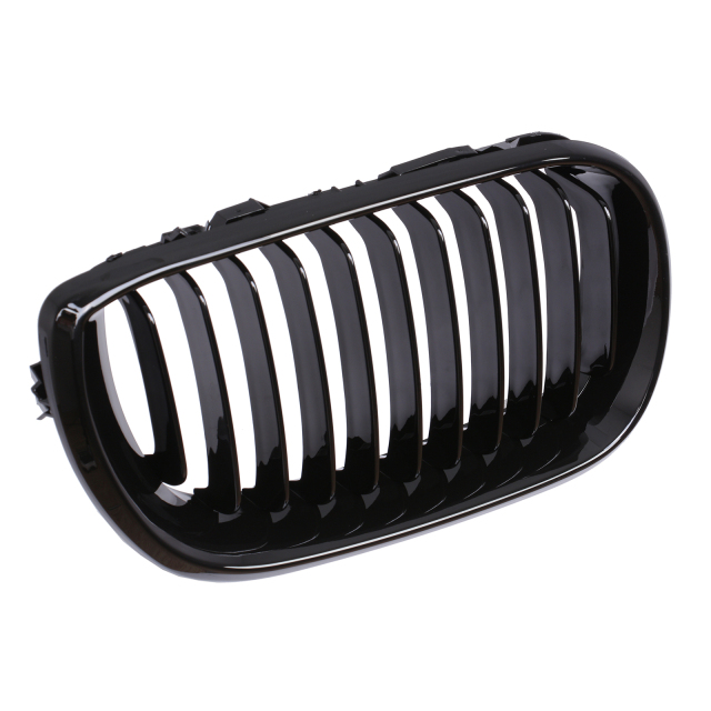 Nieren Grill glanz Schwarz Einzelsteg passend für BMW 3er E46 Facelift