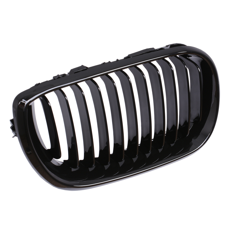Nieren Grill glanz Schwarz Einzelsteg passend für BMW 3er E46 Facelift