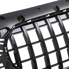 Kühlergrill glanz Schwarz GT Panamericana passend für Mercedes GLA H247 AMG-Paket