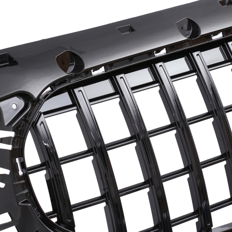 Kühlergrill glanz Schwarz GT Panamericana passend für Mercedes GLA H247 AMG-Paket