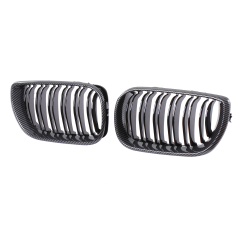 Nieren Grill Carbon Look Doppelsteg passend für BMW 3er E46 Facelift