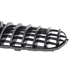 Kühlergrill glanz Schwarz GT Panamericana passend für Mercedes GLC X253 C253 Vorfacelift