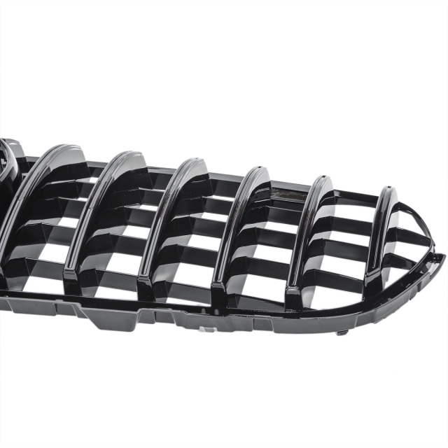 Kühlergrill glanz Schwarz GT Panamericana passend für Mercedes GLC X253 C253 Vorfacelift