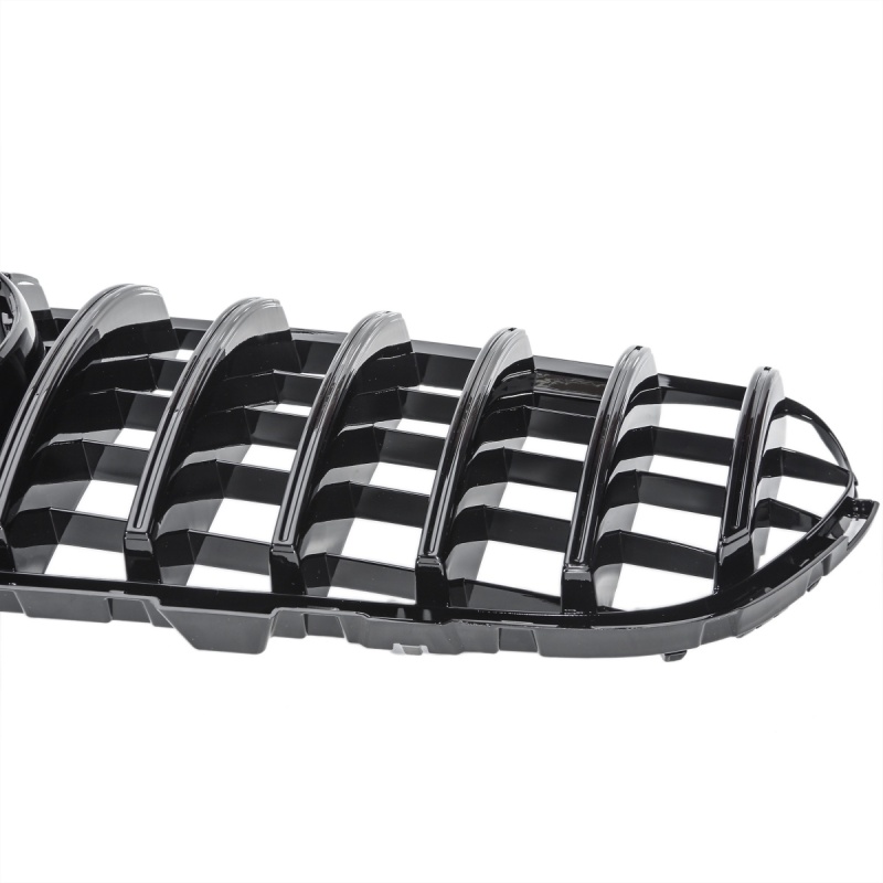 Kühlergrill glanz Schwarz GT Panamericana passend für Mercedes GLC X253 C253 Vorfacelift