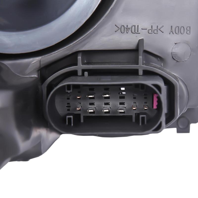 Scheinwerfer LED DRL für Ford Focus III MK3 Facelift Schwarz Hauptscheinwerfer