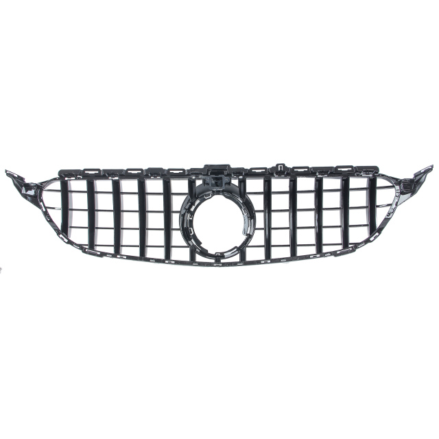 Kühlergrill Chrom GT Panamericana passend für Mercedes C-Klasse W205 S205 C205 A205 Facelift