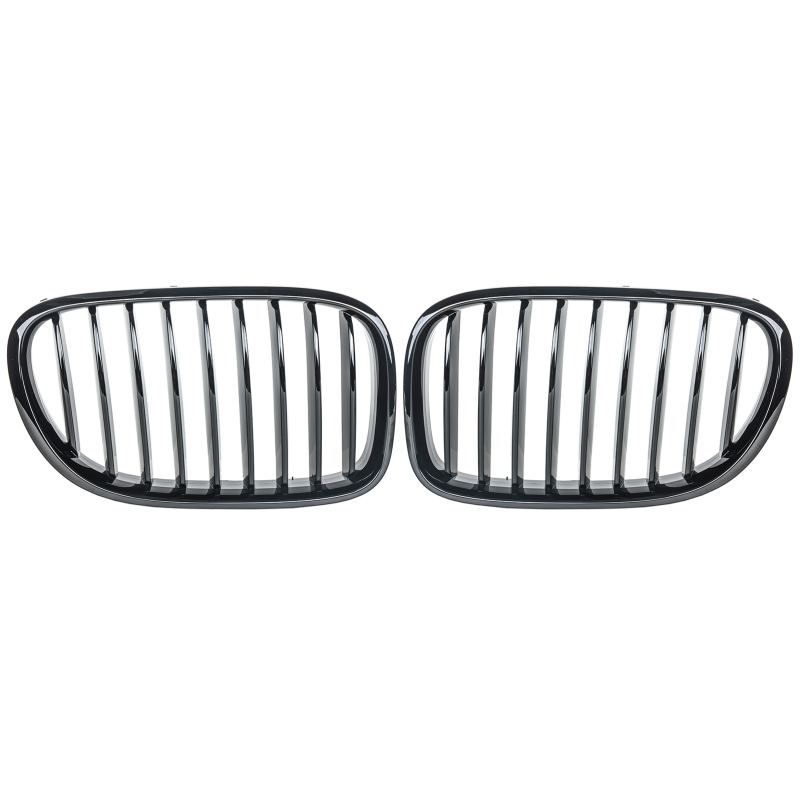Nieren Grill glanz Schwarz Einzelsteg passend für BMW 7er F01 F02 F03 F04 Facelift
