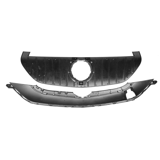 Kühlergrill Chrome Schwarz GT Panamericana passend für Mercedes EQC N293 W293 Serienausstattung