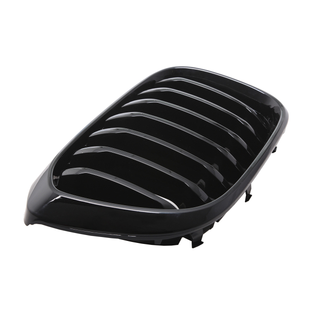 Nieren Grill glanz Schwarz Einzelsteg passend für BMW X3 G01 G02 Vorfacelift