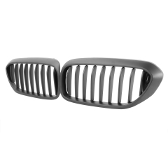 Nieren Grill matt Schwarz Einzelsteg passend für BMW 5er G30 G31 Vorfacelift