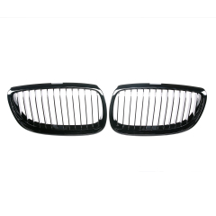 Nieren Grill glanz Schwarz Einzelsteg passend für BMW 3er Coupe E92 E93 Facelift
