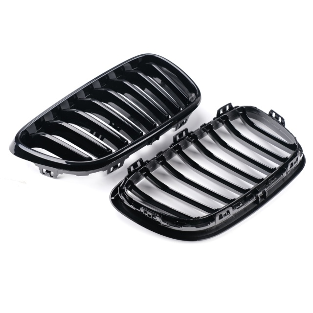 Nieren Grill glanz Schwarz Einzelsteg passend für BMW 2er F22 F23