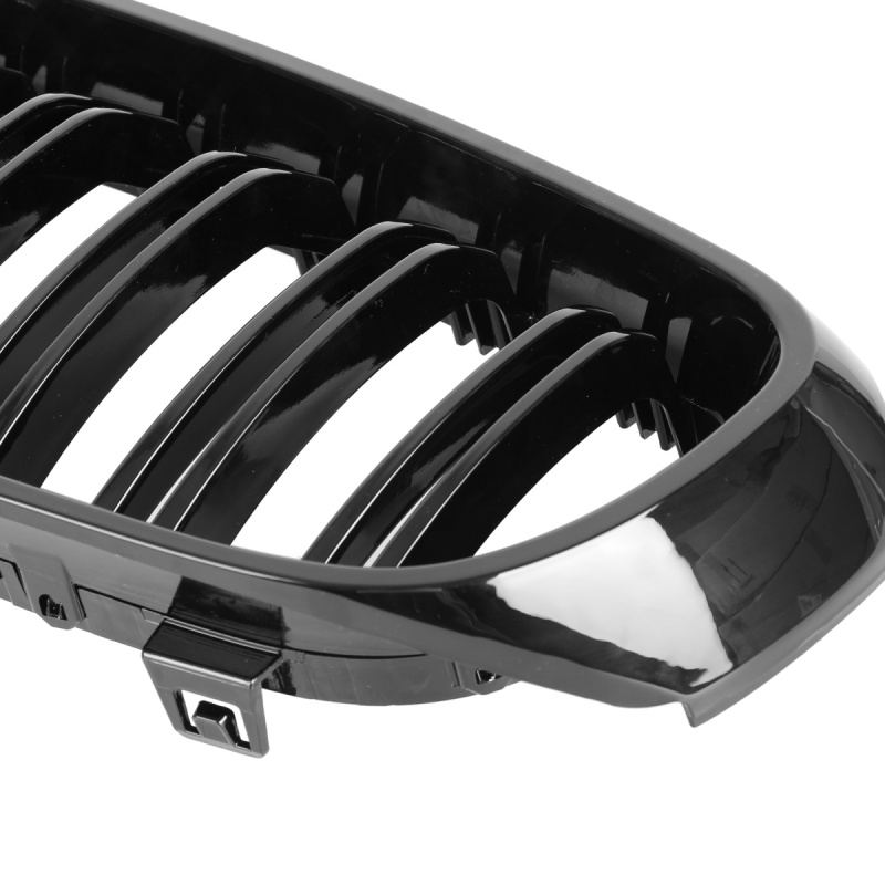 Nieren Grill glanz Schwarz Doppelsteg passend für BMW 3er GT F34