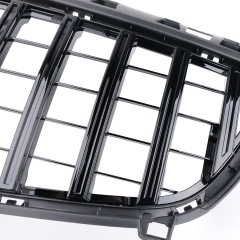 Kühlergrill glanz Schwarz GT Panamericana passend für Mercedes A-Klasse W176 Vorfacelift