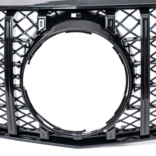Kühlergrill glanz Schwarz GT Panamericana passend für Mercedes R-Klasse R251 V251 Vorfacelift