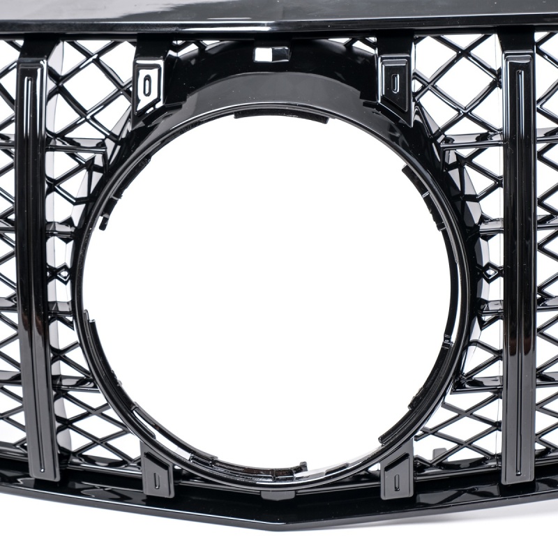 Kühlergrill glanz Schwarz GT Panamericana passend für Mercedes R-Klasse R251 V251 Vorfacelift