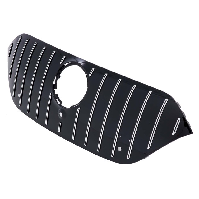Kühlergrill Chrome Schwarz GT Panamericana passend für Mercedes EQS SUV W296 X296