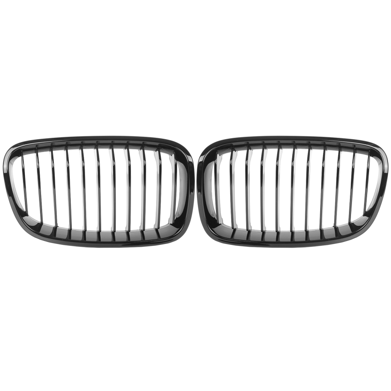 Nieren Grill glanz Schwarz Einzelsteg passend für BMW 1er F20 F21 Vorfacelift
