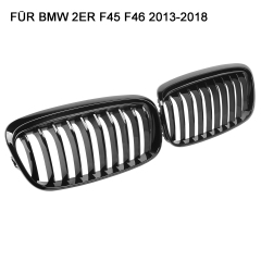 Nieren Grill glanz Schwarz Einzelsteg passend für BMW 2er Active Tourer F45 F46 Vorfacelift