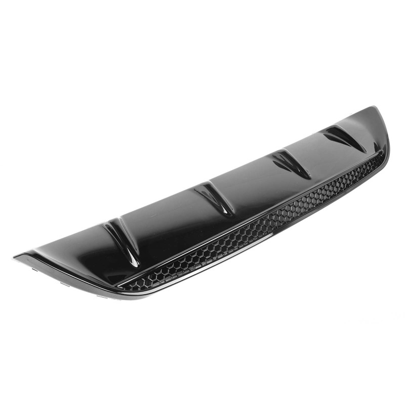 Heck Diffusor für Stoßstange Alfa Romeo Stelvio Glanz Schwarz Veloce-Design