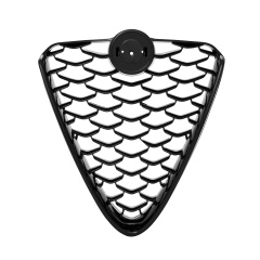 Kühlergrill glanz Schwarz passend für Alfa Romeo Giulia 952 Ti Facelift Optik