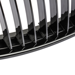 Nieren Grill glanz Schwarz Einzelsteg passend für BMW 3er E90 E91 Vorfacelift