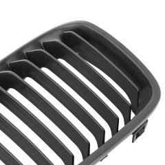 Nieren Grill matt Schwarz Einzelsteg passend für BMW 1er F20 F21 Vorfacelift