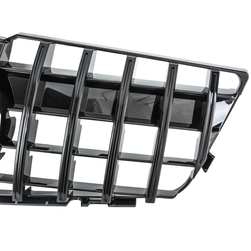 Kühlergrill glanz Schwarz GT Panamericana passend für Mercedes GLK X204 Vorfacelift