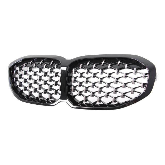 Nieren Grill Schwarz Chrom Mesh-Design passend für BMW 1er F40