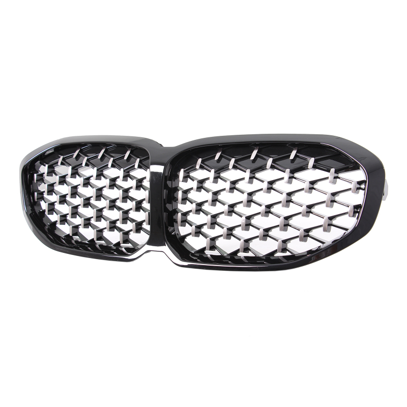 Nieren Grill Schwarz Chrom Mesh-Design passend für BMW 1er F40