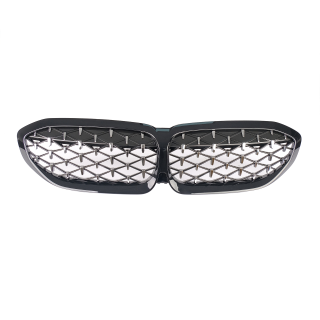 Nieren Grill Schwarz Chrom Mesh-Design passend für BMW 3er G20 G21