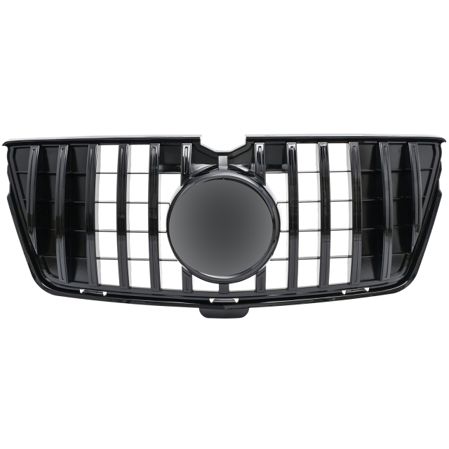 Kühlergrill glanz Schwarz GT Panamericana passend für Mercedes GL Grand Edition X164 Facelift