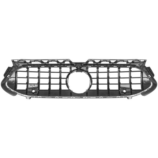 Kühlergrill glanz Schwarz GT Panamericana passend für Mercedes A-Klasse W177 V177 Facelift