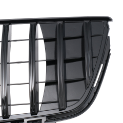 Kühlergrill glanz Schwarz GT Panamericana passend für Mercedes GL X164 Facelift