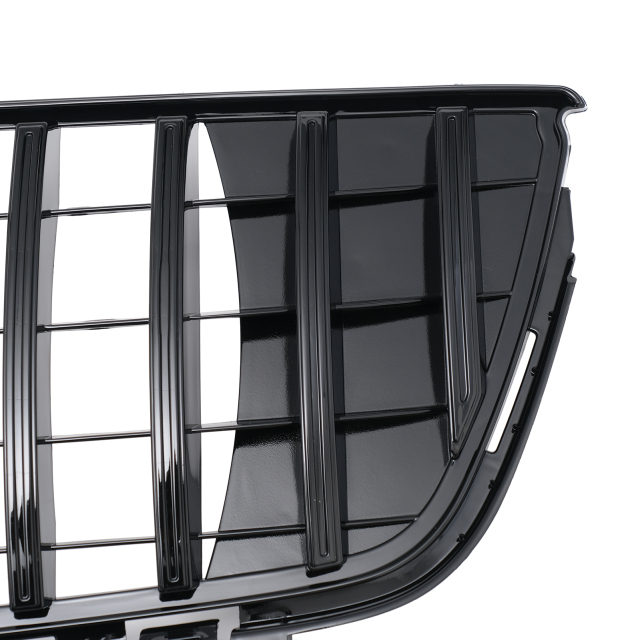 Kühlergrill glanz Schwarz GT Panamericana passend für Mercedes GL X164 Facelift