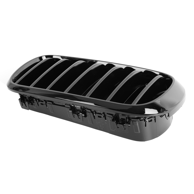 Nieren Grill glanz Schwarz Einzelsteg passend für BMW X5 F15 F16
