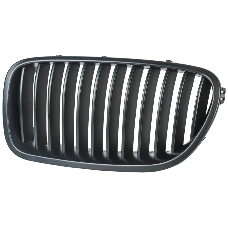 Nieren Grill matt Schwarz Einzelsteg passend für BMW 5er F10 F11