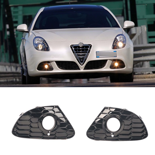 NSW Grill Verkleidung Glanz Schwarz passend für Alfa Giulietta 940 Bj. ab 2010-2012