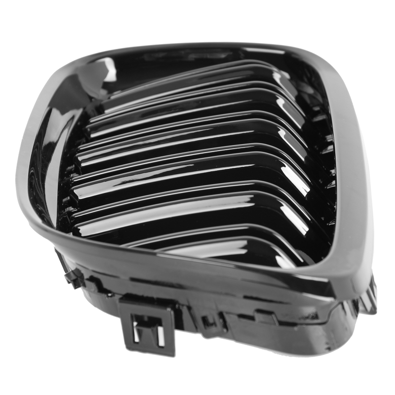 Nieren Grill glanz Schwarz Doppelsteg passend für BMW 3er E90 E91 Facelift