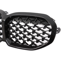 Nieren Grill glanz Schwarz Mesh-Design passend für BMW 1er F40
