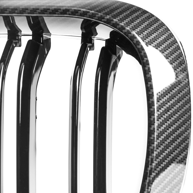 Nieren Grill Carbon Look Doppelsteg passend für BMW X5 F15 F16