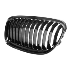 Nieren Grill glanz Schwarz Einzelsteg passend für BMW 3er E90 E91 Facelift