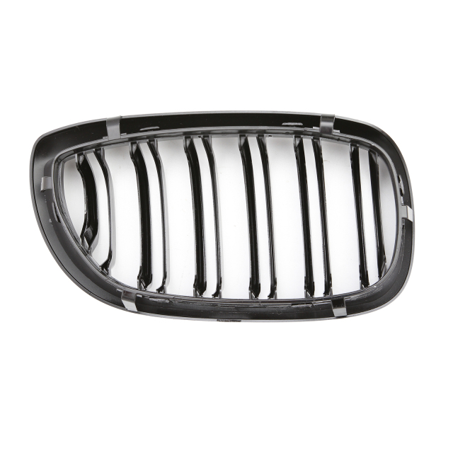 Nieren Grill glanz Schwarz Doppelsteg passend für BMW 3er Coupe E46 Facelift