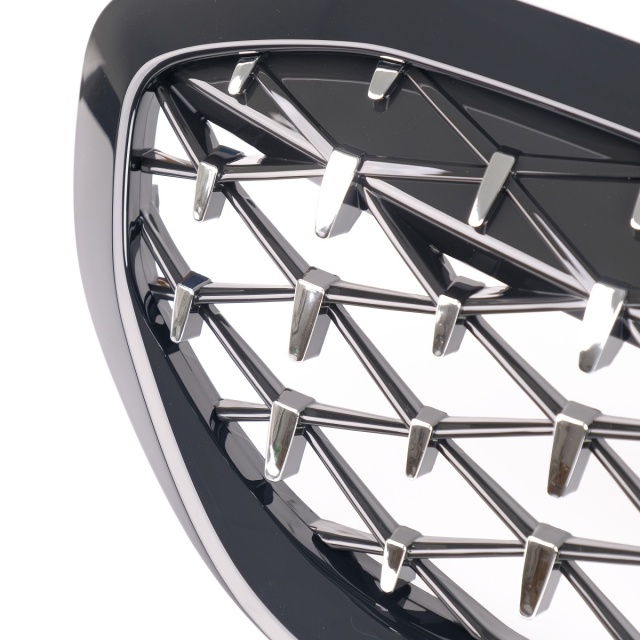 Nieren Grill Schwarz Chrom Mesh-Design passend für BMW 3er G20 G21