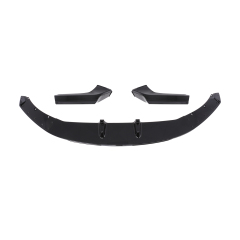Spoilerlippe Frontlippe GLANZ SCHWARZ für BMW 2er F22 F23 M Paket