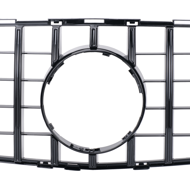 Kühlergrill glanz Schwarz GT Panamericana passend für Mercedes GLA X156 Vorfacelift