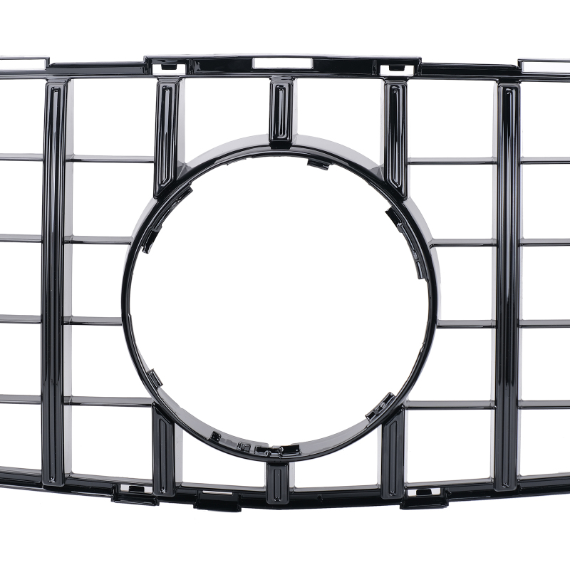 Kühlergrill glanz Schwarz GT Panamericana passend für Mercedes GLA X156 Vorfacelift