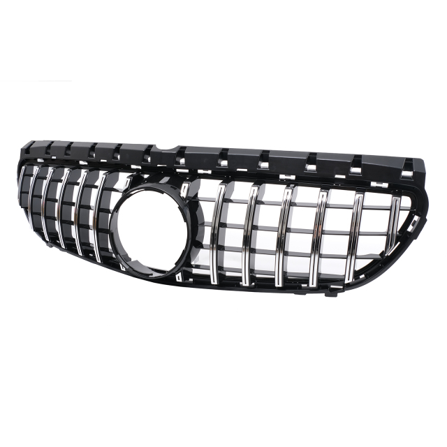 Kühlergrill Chrom GT Panamericana passend für Mercedes B-Klasse W246 W242 Facelift