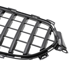 Kühlergrill glanz Schwarz GT Panamericana passend für Mercedes E-Klasse W213 S213 C238 A238 Facelift
