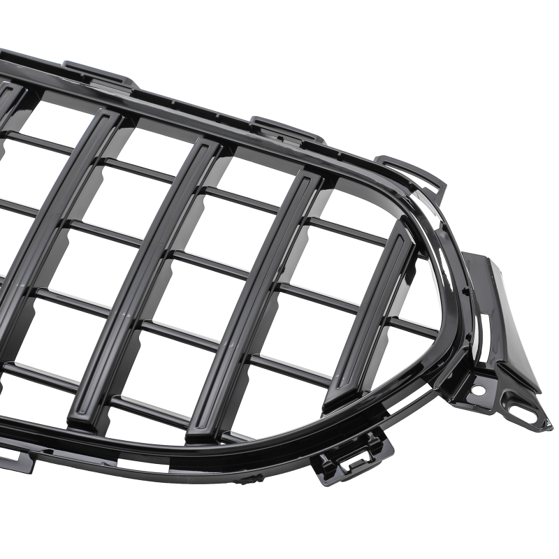 Kühlergrill glanz Schwarz GT Panamericana passend für Mercedes E-Klasse W213 S213 C238 A238 Facelift